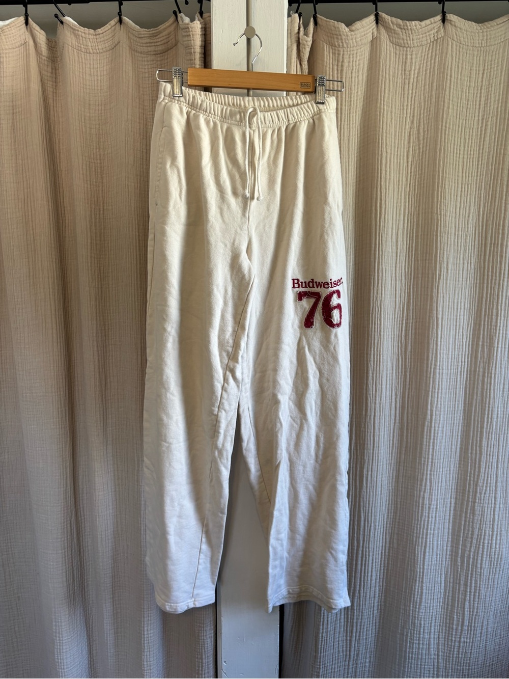 Budweiser x Pacsun Wide Leg Sweatpants- XS